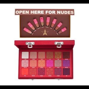 Jeffree Star Nudes lipstick & Blood Sugar Pallet